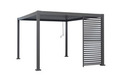 Sidepanel til pergola m/lameller - Outfit